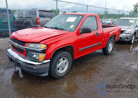 2008 Chevrolet Colorado Lt из США, поврежденный, VIN 1GCCS14E888155508